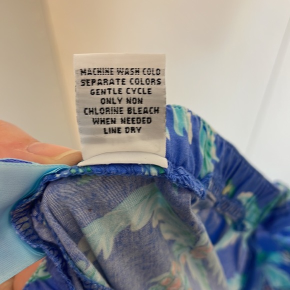 EUC Sportelle Palm Tree Capris Size Large - Picture 5 of 5